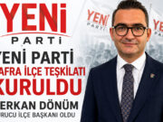 Serkan Dönüm Kurucu İlçe Başkanı Oldu