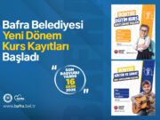 BAFRA BELEDİYESİ YENİ DÖNEM KURS KAYITLARI BAŞLADI