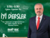 BAŞKAN HAMİT KILIÇ’IN 2026-2027 EĞİTİM ÖĞRETİM YILI MESAJI