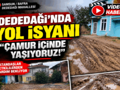 Dededağı’nda Yol İsyanı