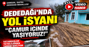 Dededağı’nda Yol İsyanı