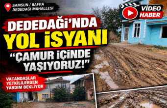 Dededağı’nda Yol İsyanı