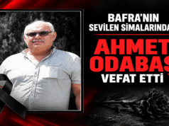 AHMET ODABAŞ VEFAT ETTİ