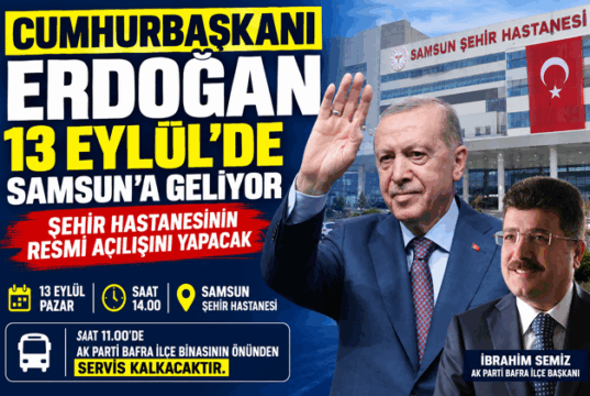 SEMİZ’DEN BAFRALILARA DAVET