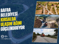 BAFRA BELEDİYESİ KIRSALDA ULAŞIM AĞINI GÜÇLENDİRİYOR