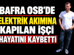 Bafra OSB’de Feci Olay