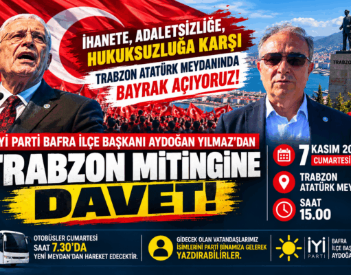 Başkan Yılmaz’dan Trabzon Mitingine Davet
