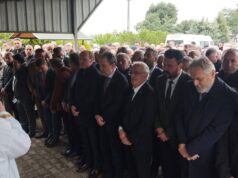 FATİH ERBAKAN ACI GÜNÜNDE NAİM ÖZTÜRK’Ü YALNIZ BIRAKMADI