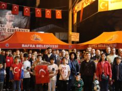 Bafra Gazipaşa’da Cumhuriyet Coşkusu Sokaklara Taştı!