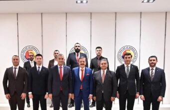 Bafra Ticaret Borsası Başkanı Tarık Erol’dan TOBB’a Ziyaret