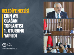 BELEDİYE MECLİSİ OLAĞAN EKİM AYI TOPLANTISI 1.OTURUMU YAPILDI