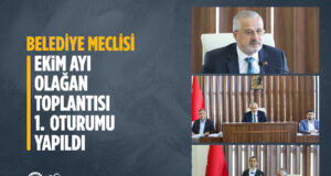 BELEDİYE MECLİSİ OLAĞAN EKİM AYI TOPLANTISI 1.OTURUMU YAPILDI