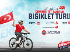 BAFRA’DA PEDALLAR CUMHURİYET COŞKUSU İLE DÖNECEK