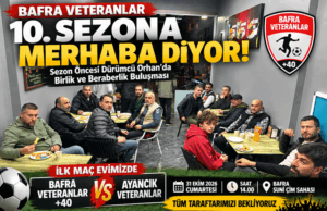 BAFRA VETERANLAR İLK RAKİP AYANCIK