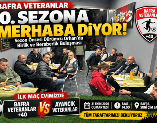 BAFRA VETERANLAR İLK RAKİP AYANCIK