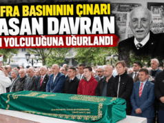 HASAN DAVRAN SON YOLCULUĞUNA UĞURLANDI