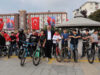 BAFRA’DA MİLLİ BAYRAM COŞKUSU PEDALLARA YANSIDI