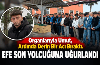 Genç Efe’nin Acı Kaybı Bafra’yı Yasa Boğdu